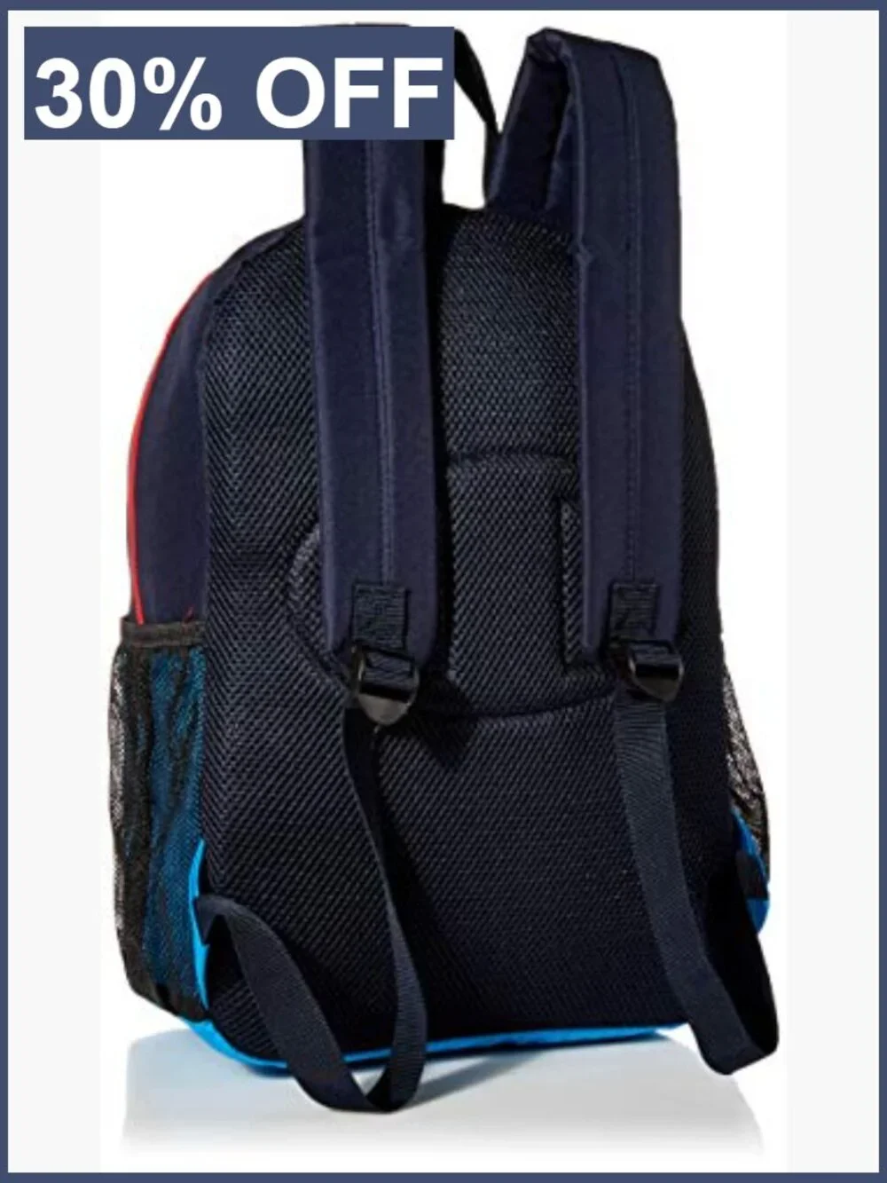 Youth Backpack with Laptop Sleeve, Water Bottle Pockets, Adjustable Straps